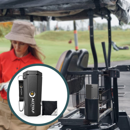 Portable Golf Ball Washer & Club Cleaner | On-Course Clean for Max Spin