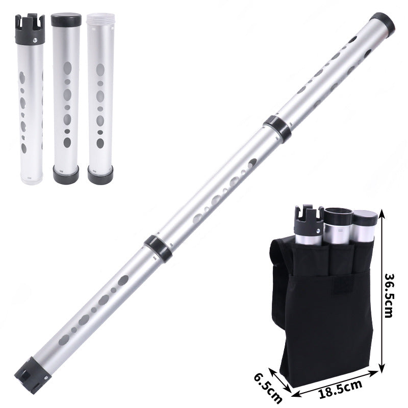 HOW TRUE Portable 3-Section Golf Ball Retriever Tube/Picker